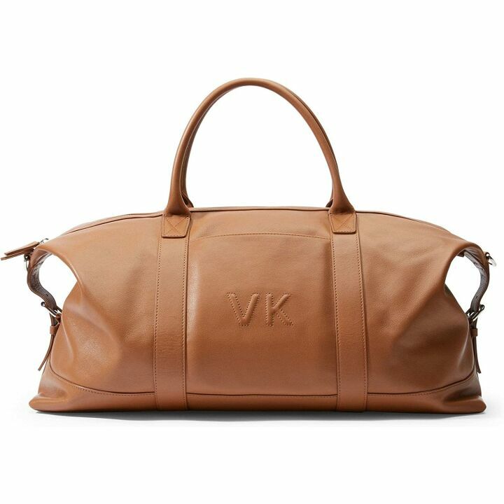 Leatherology Cognac Kessler Duffle - Premium Quality Travel Bag