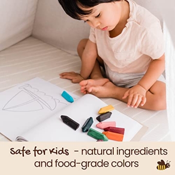 Honeysticks Triangular Crayons for Toddlers - Safe & Fun