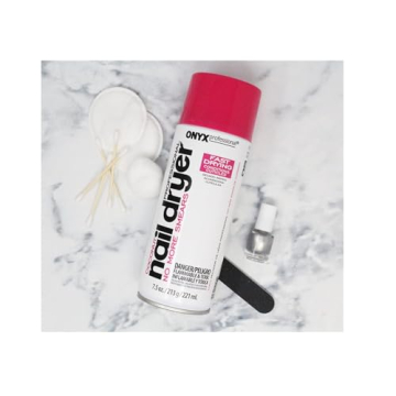 Onyx Professional Nail Polish Dryer - Fast Drying Coconut Spray