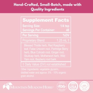 Mountain Meadow Gentle Birth Tincture for Smoother Delivery