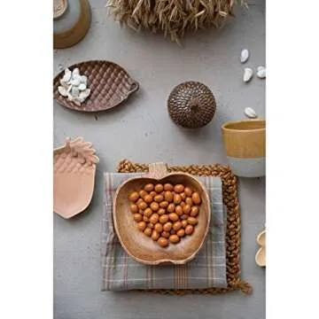 Creative Co-Op Pumpkin Shaped Dish for Home Decor