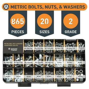 2,050 Piece Hardware Assortment Kit - Screws & More