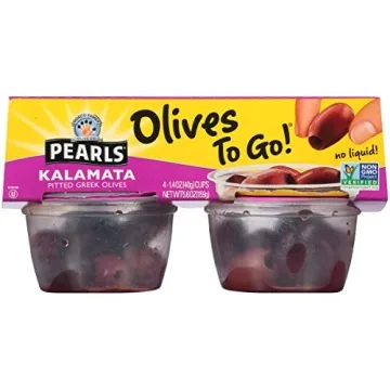 Delicious Single Serve Kalamata Olives - Perfect Snack Choice!