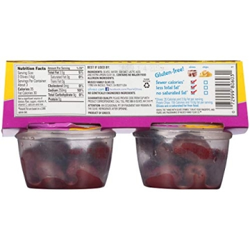 Delicious Single Serve Kalamata Olives - Perfect Snack Choice!