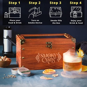 Smoky Crafts Cocktail Smoker Kit for Perfect Cocktails