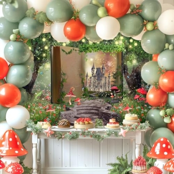 Enchanting Fairytale Backdrop for Kids' Parties and Events