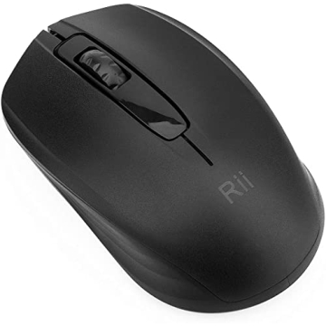 Rii Wireless Mouse - 2.4G Portable Mice for PCs