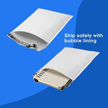 250#0 6x10'' Poly Bubble Mailers from The Boxery