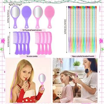 192 Pcs Pink Spa Party Supplies for Girls Fun Activities