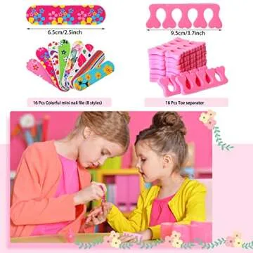 192 Pcs Pink Spa Party Supplies for Girls Fun Activities