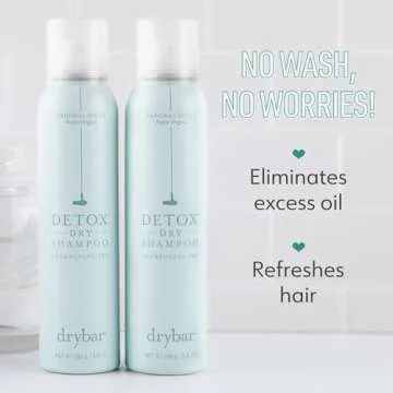 Drybar Detox Dry Shampoo Travel Size - Absorb Oil & Refresh