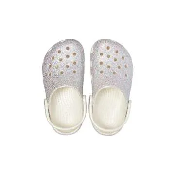 Crocs Unisex-Child Glitter Clogs | Comfort Meets Style for Kids