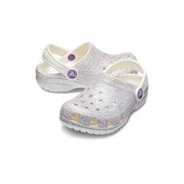 Crocs Unisex-Child Glitter Clogs | Comfort Meets Style for Kids