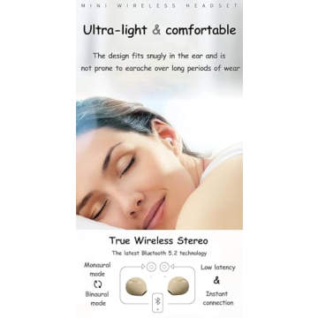 SZHTFX Invisible Earbuds - Compact Wireless Audiophiles