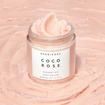 HERBIVORE Coco Rose Exfoliating Body Scrub for Silky Skin