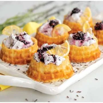 Nordic Ware Toffee Shortcake Baskets – 6 Cup Cakelet Pan