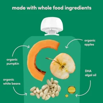 Cerebelly Organic Baby Food Pouches with 16 Nutrients