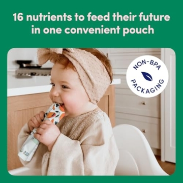 Cerebelly Organic Baby Food Pouches with 16 Nutrients