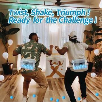 YUBAIHUI Ping Pong Twerk Game for Baby Showers