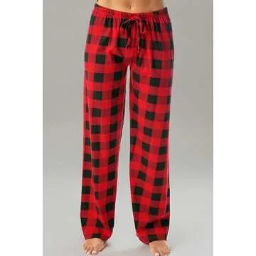 Just Love Women Pajama Pants Sleepwear 6324-10195-RED-L