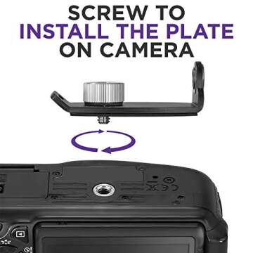 Altura Photo Rapid Fire Vintage Camera Neck Strap w/Quick Release and Safety Tether