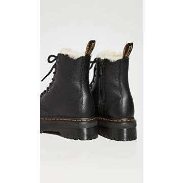 Dr. Martens Jadon Faux-Fur 8 Eye Boots for Comfort and Style
