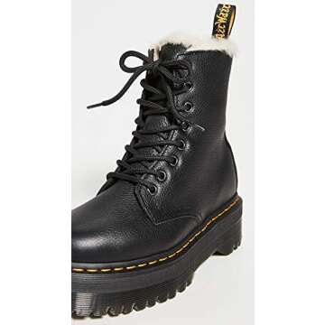 Dr. Martens Jadon Faux-Fur 8 Eye Boots for Comfort and Style