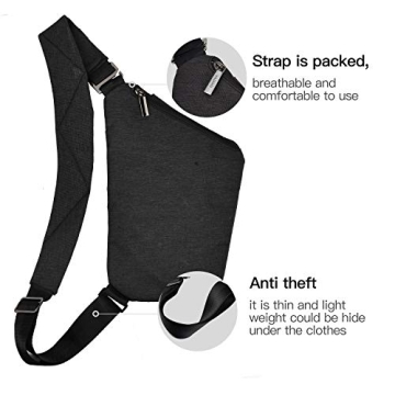 VADOO Sling Bag - Secure Anti-Theft Crossbody Design