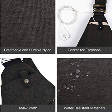 VADOO Sling Bag - Secure Anti-Theft Crossbody Design