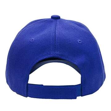 Falari Baseball Cap Adjustable Size for Running Workouts and Outdoor Activities All Seasons (1pc Royal)