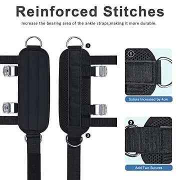 Ankle Strap for Cable Machine - Perfect for Leg Workouts