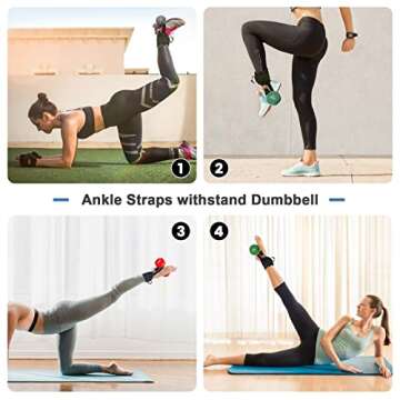 Ankle Strap for Cable Machine - Perfect for Leg Workouts