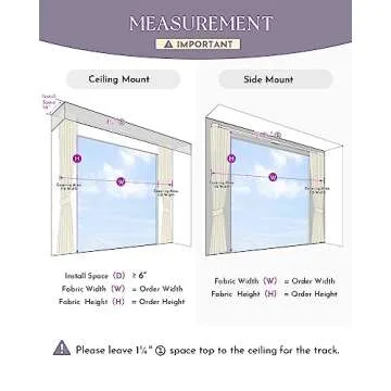 Graywind Hardwired Smart Curtains Motorized Blackout Curtain with Remote Alexa Google Control for Sliding Door Thermal Insulated Drapes One-Way or Split Draw, Custom Width to 220" (Mocha Beige)
