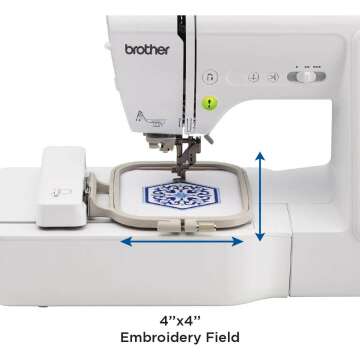 Brother SE600 Sewing Machine with 80 Designs and LCD