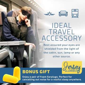 Ultimate Comfort 100% Silk Sleep Mask for Rest