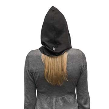 Halsa EMF Hat, Faraday Hood. EMF Blocking, Anti-Radiation Silver Fabric. 99% EMF Reduction. Shields 5G, 4G, Cellular, WiFi, Bluetooth, Smart Meters. Adjustable. One Size Fits All EMF Headwear