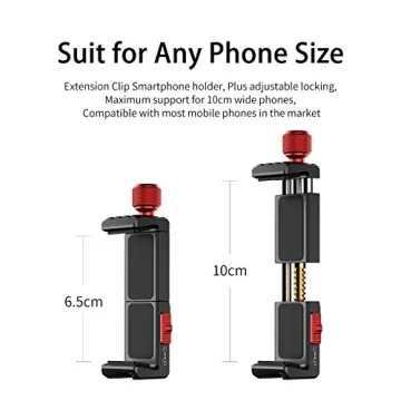 ULANZI ST-14 Smartphone Tripod Mount for iPhone 16 15 14 13