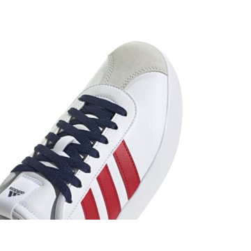 Comfortable adidas Men's VL Court 3.0 Sneakers in Red