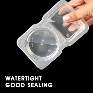 MACTANO Disposable Snack Containers with Secure Lids