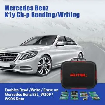 Autel MaxiIM IMKPA KIT - 12Pcs Expanded Fo-b Programming Chips w/Case, Work with XP400 PRO + Autel IM608 PRO II IM608S II IM608 PRO IM608 II IM508S IM508, Advanced for Benz/BWM/VW/Audi