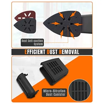 DWT Detail Sander - Compact Tool for Woodworking & DIY