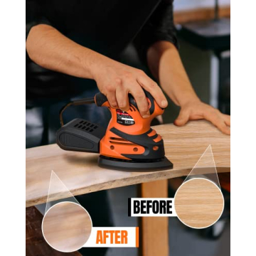 DWT Detail Sander - Compact Tool for Woodworking & DIY
