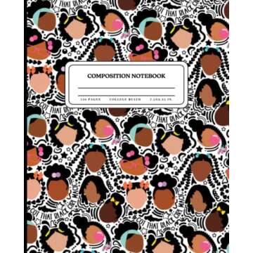 Composition Notebook College Ruled: Got That Black Girl Magic | Cute Journal for Black Girls, Teens,...