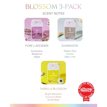 Touchland Power Mist Hydrating Hand Sanitizer Blossom 3-Pack