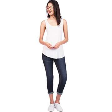 Wax Women's Juniors Mid-Rise Capri Jeans w Stretch (3, Dark Denim)