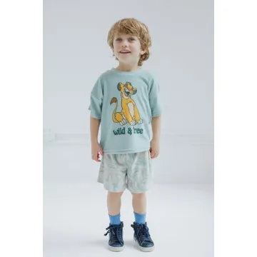Disney Lion King Toddler Boys Comfort T-Shirt and Shorts Set