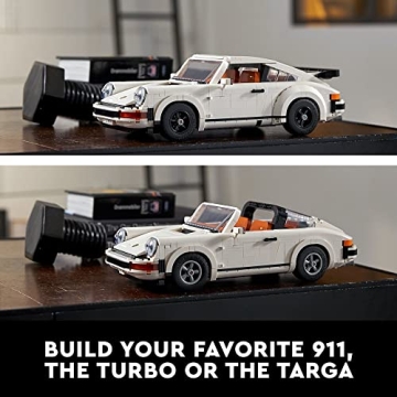 LEGO Porsche 911 Turbo Targa Collectible Model Kit for Adults
