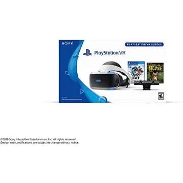 Playstation VR - Astro BOT Rescue Mission + Moss Super Bundle: Playstation VR Headset, Playstation Camera, Demo Disc 2.0, Astro BOT Rescue Mission + Moss Game