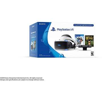 Playstation VR - Astro BOT Rescue Mission + Moss Super Bundle: Playstation VR Headset, Playstation Camera, Demo Disc 2.0, Astro BOT Rescue Mission + Moss Game