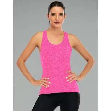 ICTIVE Women's Cross Backless Workout Tank Top - Stylish Activewear